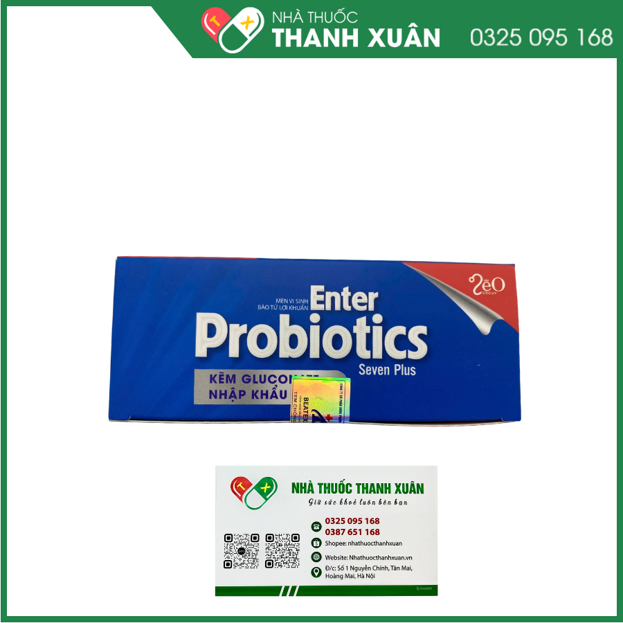 Enter Probiotics Seven Plus hỗ trợ bổ sung lợi khuẩn đường ruột